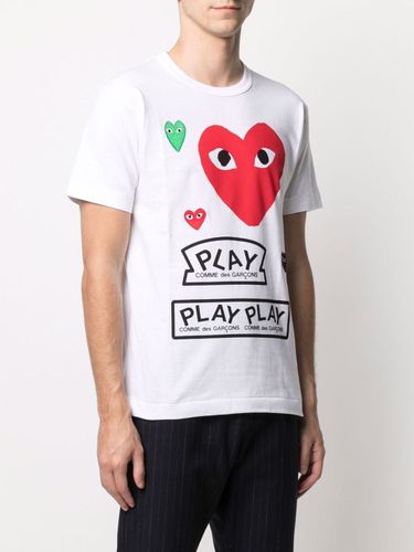 Camiseta con estampado gráfico - Comme Des Garçons Play - Modalova