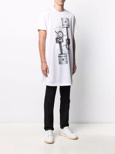 Camiseta larga estampada - Comme Des Garçons Homme Plus - Modalova