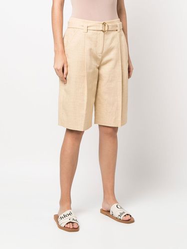 Pantalones cortos con cinturón - Eleventy - Modalova