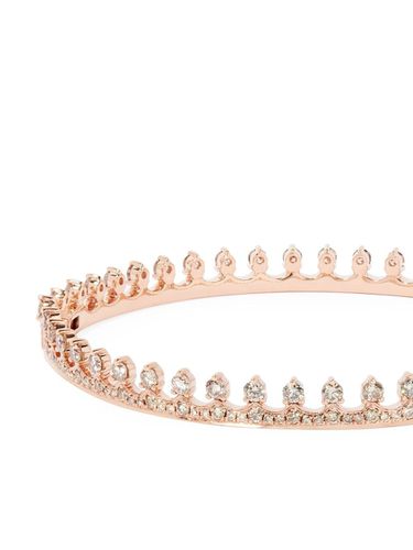Brazalete Crown en oro de 18kt con diamante - Annoushka - Modalova