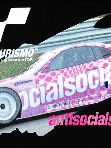 Camiseta con estampado gráfico Members Only GT500 de x Gran Turismo - Anti Social Social Club - Modalova