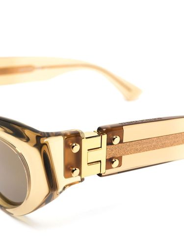 Gafas de sol con montura cat eye - Bottega Veneta Eyewear - Modalova