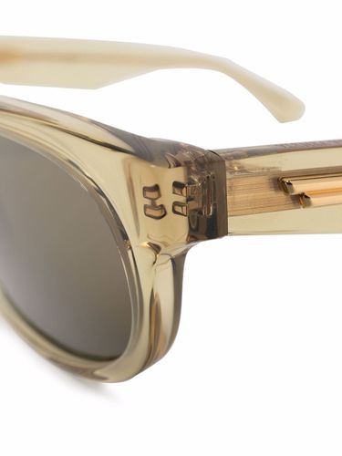 Gafas de sol transparentes con montura cuadrada - Bottega Veneta Eyewear - Modalova