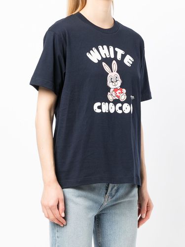 Camiseta con motivo de conejo - CHOCOOLATE - Modalova