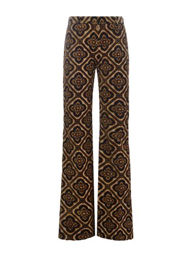 Jacquard Trousers With Medallions - Etro - Modalova