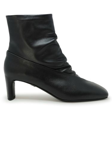 Roberto Leather Ankle Boots - Del Carlo - Modalova