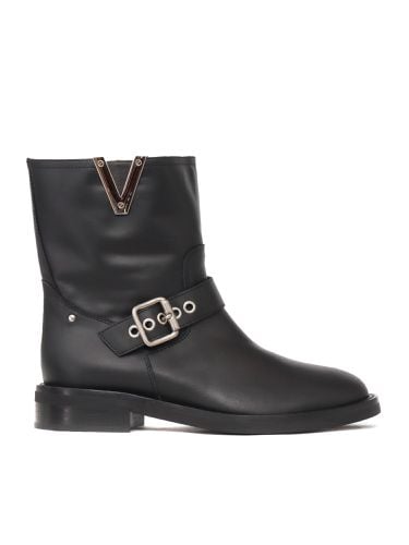 Nickel Buckles 012 Boots - Via Roma 15 - Modalova