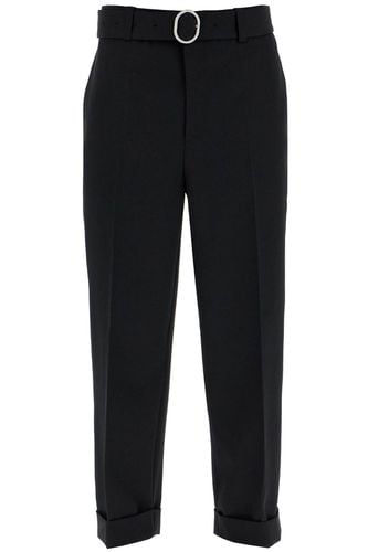 Jil Sander Wool Pants With Belt - Jil Sander - Modalova