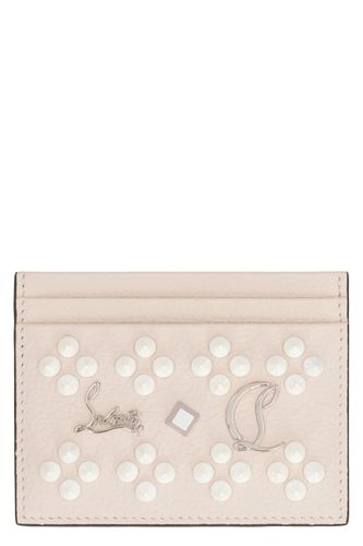 Kios Leather Card Holder - Christian Louboutin - Modalova