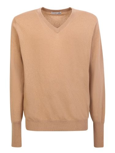 Ballantyne Beige V-neck Pullover - Ballantyne - Modalova