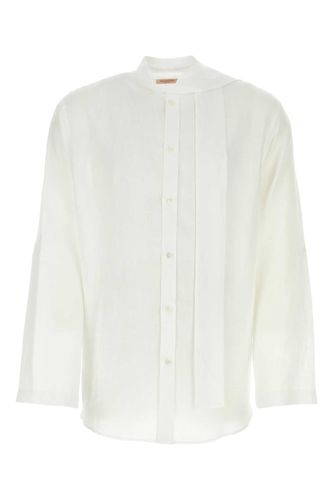 Valentino Garavani Linen Shirt - Valentino Garavani - Modalova