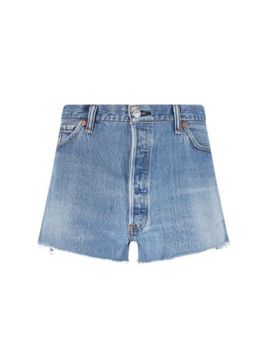 RE/DONE X Levis Denim Shorts - RE/DONE - Modalova