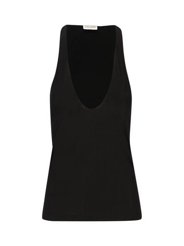 Saint Laurent U-neck Tank Top - Saint Laurent - Modalova