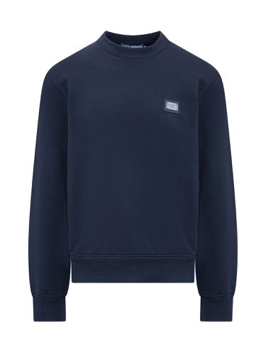 Cotton Crew-neck Sweatshirt - Dolce & Gabbana - Modalova