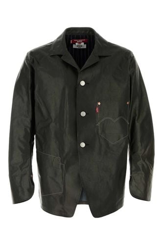 Leather X Levis Jacket - Junya Watanabe - Modalova