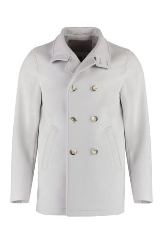 Herno Wool And Cashmere Coat - Herno - Modalova