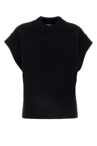 Bottega Veneta Black Wool Vest - Bottega Veneta - Modalova