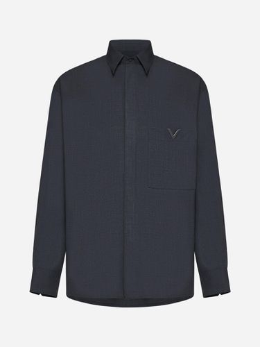 Valentino Wool Shirt - Valentino - Modalova