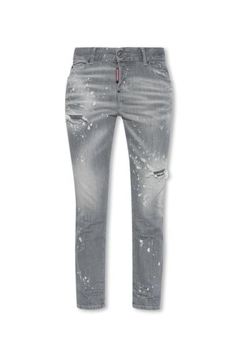 Distressed Cropped Jeans Dsquared2 - Dsquared2 - Modalova