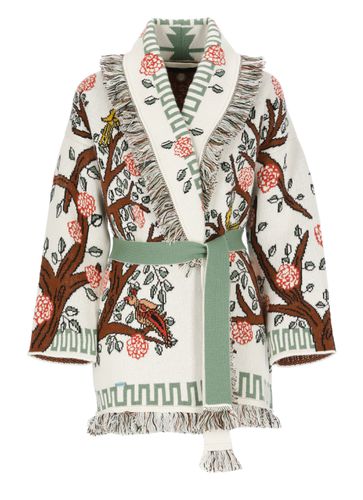 Embroidered Cashmere Tree Of Life Cardigan - Alanui - Modalova