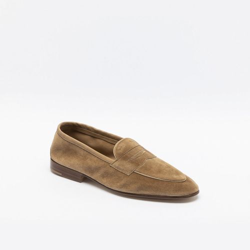 Polperro Sand Baby Calf Unlined Loafer - Edward Green - Modalova