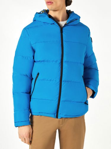 Bluette Hooded Down Padded Jacket Ducky Print Lining - MC2 Saint Barth - Modalova