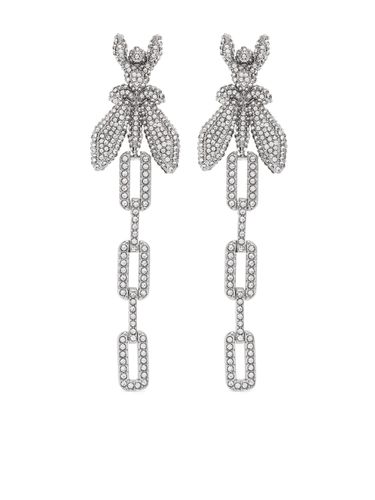 Patrizia Pepe Fly Crystal Earrings - Patrizia Pepe - Modalova