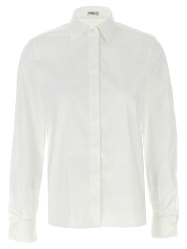 Monile Poplin Shirt - Brunello Cucinelli - Modalova