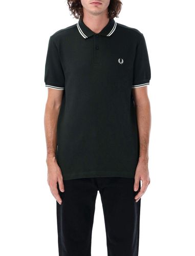 Logo Embroidered Straight Hem Polo Shirt - Comme des Garçons - Modalova