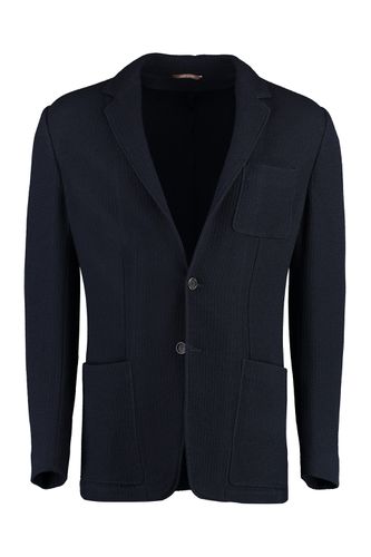 Canali Single-breasted Wool Jacket - Canali - Modalova