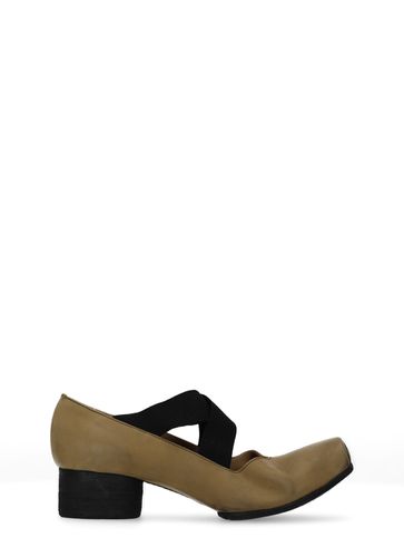 Uma Wang Leather Heeled Ballerinas - Uma Wang - Modalova