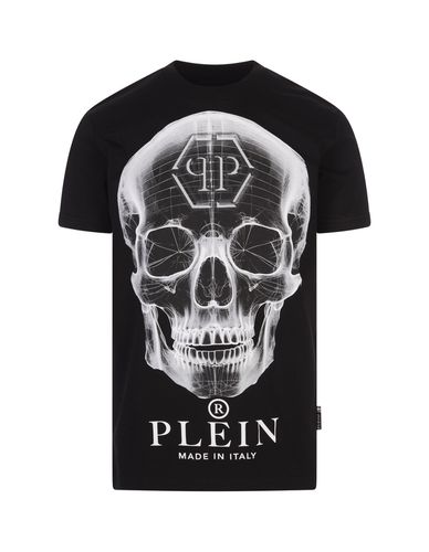 Skull Ss Round Neck T-shirt - Philipp Plein - Modalova