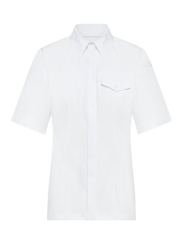 Buttoned Short-sleeved Shirt - SportMax - Modalova