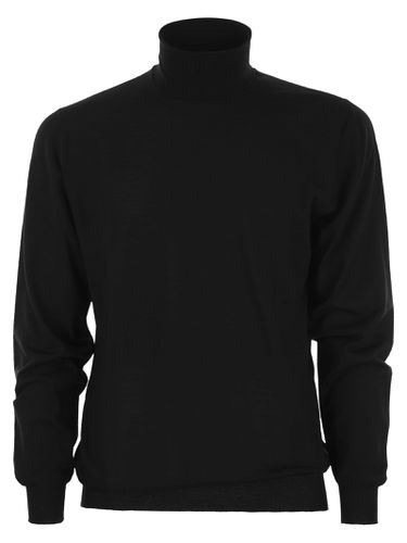 Derby - Wool Turtleneck Sweater - Fedeli - Modalova