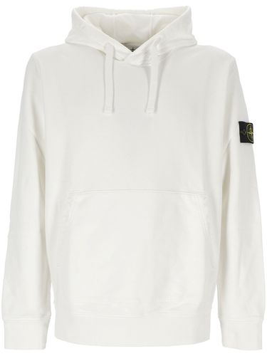 Logo Patch Drawstring Hoodie - Stone Island - Modalova