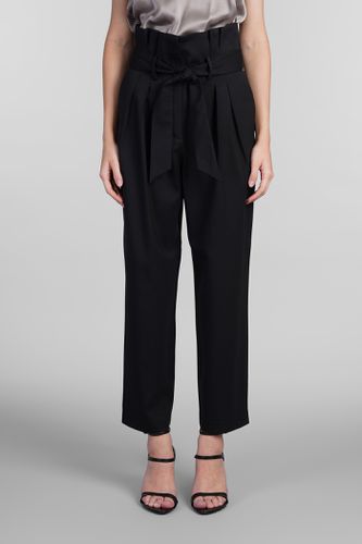 IRO Arrison Pants In Black Wool - IRO - Modalova