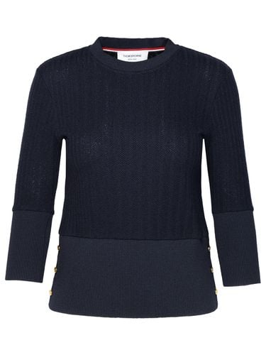 Virgin Wool Sweater - Thom Browne - Modalova