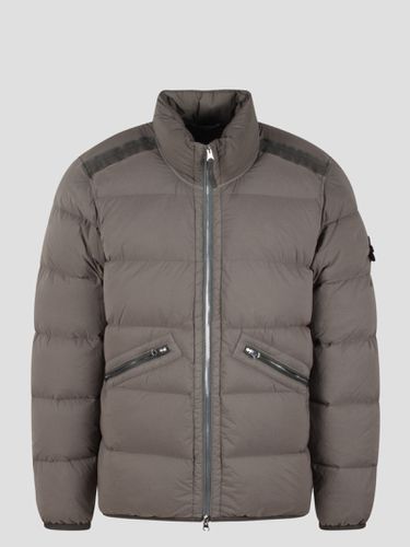 Army Stretch Nylon Down Jacket - Stone Island - Modalova