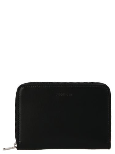 Jil Sander Logo Leather Wallet - Jil Sander - Modalova