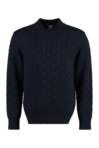 Virgin Wool Crew-neck Sweater - Paul & Shark - Modalova