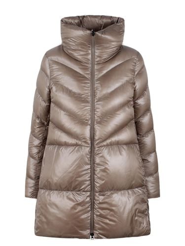 Herno High-neck Zipped Down Coat - Herno - Modalova