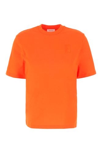 Fluo Cotton T-shirt - Ferragamo - Modalova