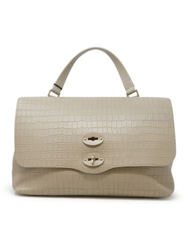 Z1110 Postina Cayman M Leather Handbag - Zanellato - Modalova