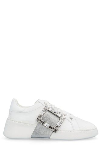 Viv Skate Glitter Embellished Buckle Sneakers - Roger Vivier - Modalova