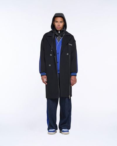 John Richmond Long Coat With Hood - John Richmond - Modalova