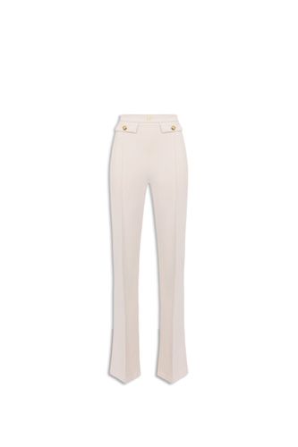 Straight Leg Pants - Elisabetta Franchi - Modalova