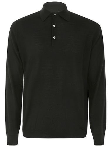 Long Sleeves Polo - Filippo De Laurentiis - Modalova