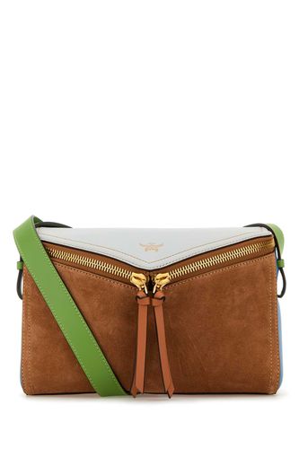 Multicolor Leather Diamant 3d Crossbody Bag - MCM - Modalova