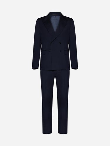 Low Brand Wool Double-breasted Suit - Low Brand - Modalova