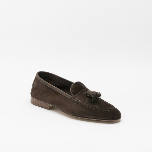 Portland Pepper Baby Calf Unlined Tassel Loafer - Edward Green - Modalova